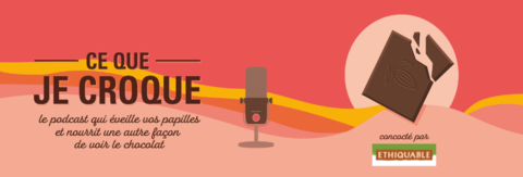Lancement du podcast Ce que Je Croque dédié au chocolat