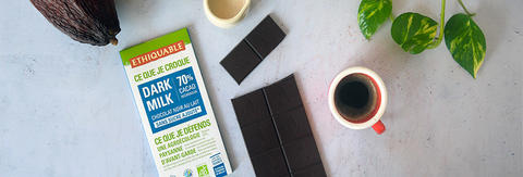 Chocolat noir au lait dark milk Chocolat noir au lait dark milk