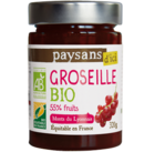 confiture groseille bio equitable paysans d ici france