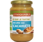 beurre de cacahuètes bio equitable ethiquable