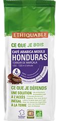 café arabica honduras moulu ethiquable bio équitable