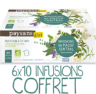 coffret infusion paysans d'ici bio équitable en france