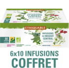 Coffret d'infusions de plantes aromatiques de France