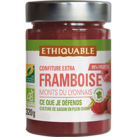 confiture framboise ethiquable bio equitable france monts du lyonnais