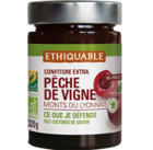 confiture pèche de vigne ethiquable bio equitable france monts du lyonnaisre