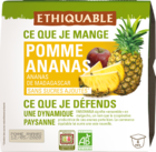 dessert de fruits ananas pomme ethiquable