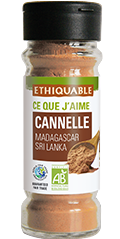 cannelle en poudre bio équitable ethiquable