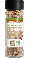 coriandre graines équitable bio ethiquable