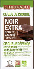 chocolat noir extra equitable bio ethiquable france