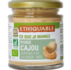 purée cajou bio equitable