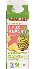 pur jus ananas ethiquable bio équitable