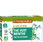 thé vert menthe ethiquable bio commerce équitable