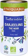 thé vrac noir darjeeling ethquable équitable bio