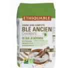 Farine semi-complète blé ancien T80 France équitable et bio