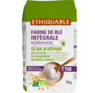 Farine blé intégrale T150 France équitable et bio