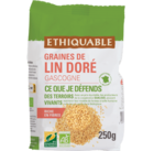 Graines de lin doré de France équitable et bio