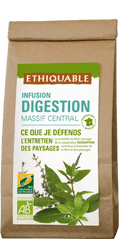 Infusion Digestion de France vrac équitable et bio