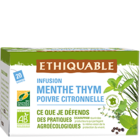 Infusion Menthe et Thym - équitable en France et bio Ethiquable