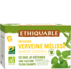Infusion Verveine Mélisse de France équitable et bio