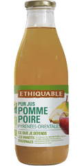Pur jus pomme poire France équitable bio