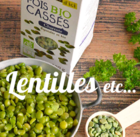 Lentilles & céréales bio equitable en France paysans d'ici