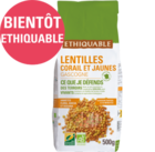 Lentilles corail jaunes Gascogne ethiquable équitable bio france 