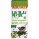 Lentilles vertes de Charente France équitable et bio