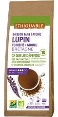 Lupin torréfié moulu boisson sans caféine