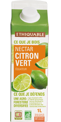 nectar citron vert ethiquable équitable bio