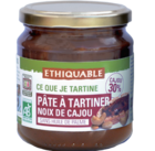 pate tartiner cajou ethiquable bio equitable