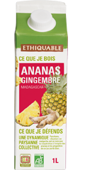 Jus de gingembre bio - INAKAKOURA - Jus de fruits bio - Annuaire Vert