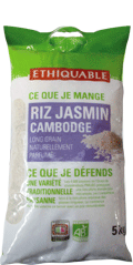 riz jasmin cambodge bio equitable ethiquable 5 kg rhf