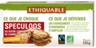 Spéculoos pur beurre au sucre de canne complet équitable et bio - ETHIQUABLE