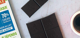 Chocolat noir au lait dark milk Chocolat noir au lait dark milk