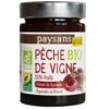 confiture peche de vigne bio equitable paysans d ici france