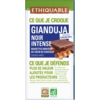 bio equitable ethiquable Gianduja Noir intense