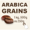 café arabica en grains bio et équitable