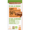 chocolat lait perou 56% bio equitable ethiquable