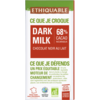 Dark Milk 68% Chocolat noir au lait bio équitable