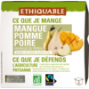 dessert de fruits mangue poire pomme ethiquable