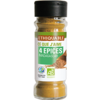 4 épices bio équitable ethiquable
