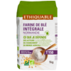 Farine blé intégrale T150 France équitable et bio