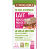 chocolat au lait nougatine noisette equitable bio ethiquable france