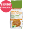 Lentilles corail jaunes Gascogne ethiquable équitable bio france 