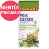 Pois cassés charente ethiquable équitable bio france 