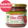 purée pomme fraise monts du lyonnais ethiquable équitable bio france 