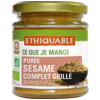 purée de sésame grillé bio equitable