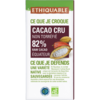 Chocolat Cacao cru 82% de cacao