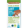 Chocolat au lait noix de coco