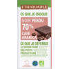 Chocolat noir cafe arabica 70% de cacao